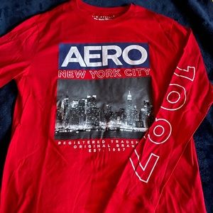 Men’s Aero Long Sleeve Graphic T-Shirt